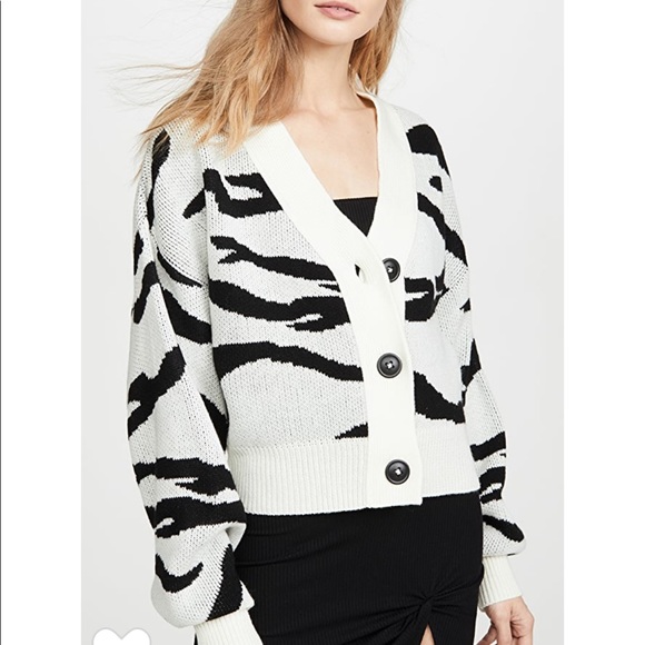 LNA Sweaters - Zebra cardigan - brand new